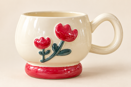Tulip Bloom Ceramic Mug